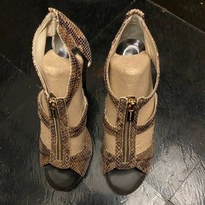 Michael Kors Snake Print Heels